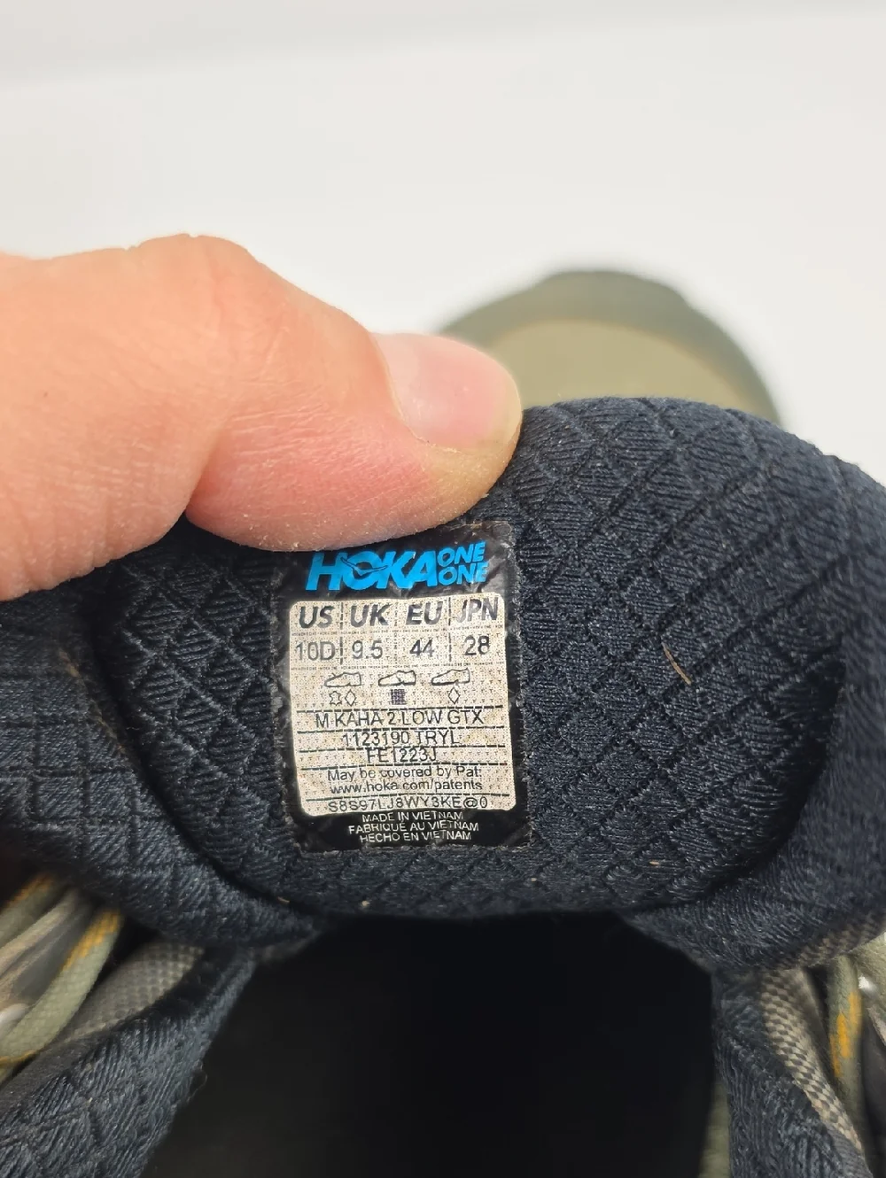 Hoka One One Kaha 2 Low GTX Men's Hiking Shoes Size 10